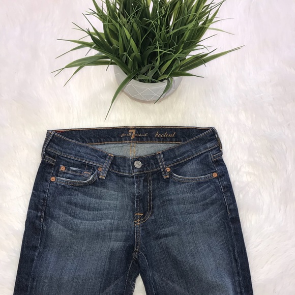 7 for All Mankind Sz 26 Bootcut - Picture 3 of 8